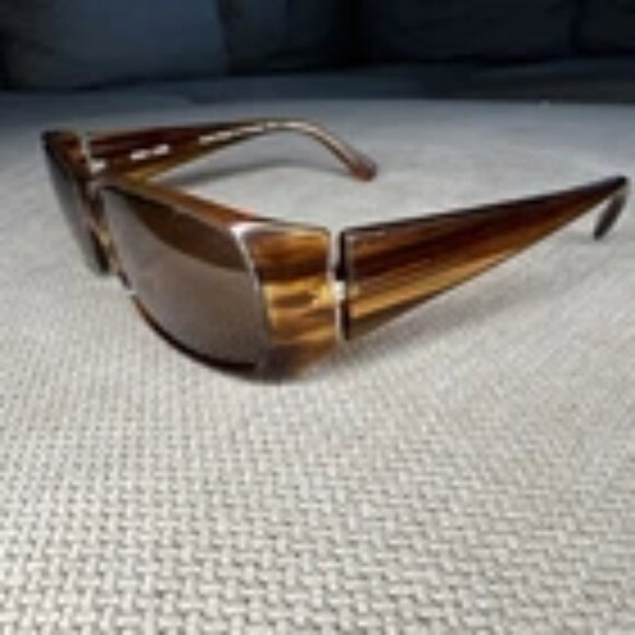 Alain Mikli Vintage Sunglasses Frames Cat 03 A0486 12 V3 Polarized France W Case
